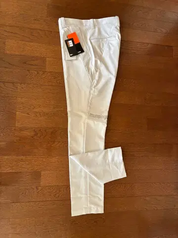 munsingwear 골프 팬츠 화이트 미사용