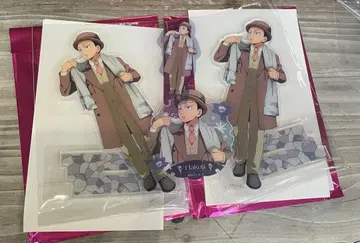 AGF 귀멸의 칼날 코하쿠 아카자 아크릴 스탠드 스티커 세트