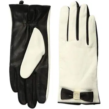 케이트 스페이드 여성용 가죽 장갑