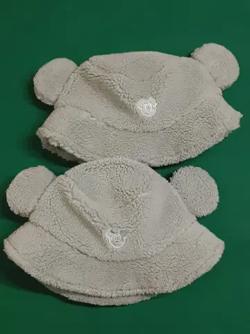 버킷햇 디즈니 미키 보아햇 그린