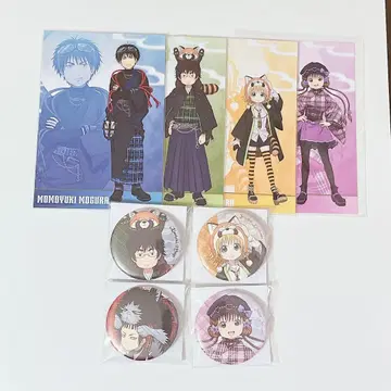 출금된 두더지 시부야 모디 엽서 특전 캔뱃지