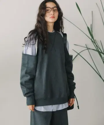 provoke 오프숄더 맨투맨 미사용 택 포함