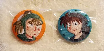 닌타마 란타로 자수 캔뱃지 도이 한스케 나카자이케 초지