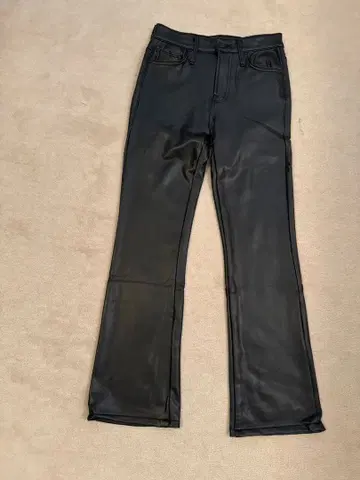 새상품급 mother 마더 인조 가죽 팬츠 25 사이즈