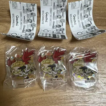 호크스 3개 세트 히로아카 데포메 아크릴 스탠드 일상 가챠