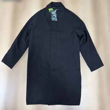 워크맨 블랙 스텐카라 코트 XShelter