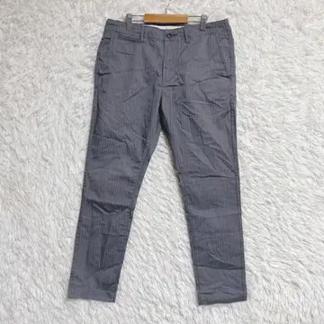 [ GLOBAL WORK ] 치노 팬츠 (L) 스트라이프 캐주얼 그레이