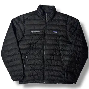 파타고니아 나노 퍼프 다운 자켓 M 블랙 자수 기업