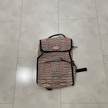 HUNTER 로고 프린트 백팩
