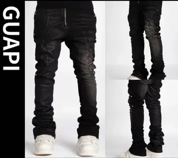 GUAPI 구아피 스키니 플레어 팬츠