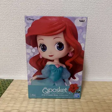 Qposket 아리엘 프린세스 드레스 글리터 라인