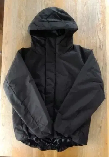 [ 2025년 AW ] 무인양품 방풍 발수 솜 후드 자켓 블랙 사이즈 M