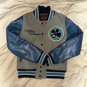 90's 레어 Hysteric Glamour 바시티 자켓