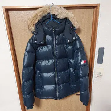 타미힐피거 퍼 다운 자켓 사이즈 M 정품