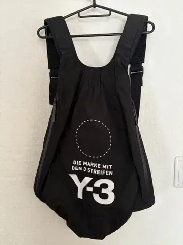 새상품급 Y-3 로고 자수 백팩