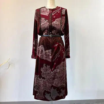 쇼와 레트로 원피스