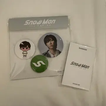 Snow Man 팝업 아베 료헤이