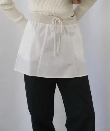 GIUNON 레이어드 미니 스커트