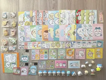 치이카와 (먼작귀) 스티커 엽서 피규어 쿠키 참 묶음 판매