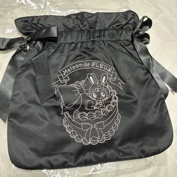 Maison de FLEUR 베리에짱 더블 리본 토트백