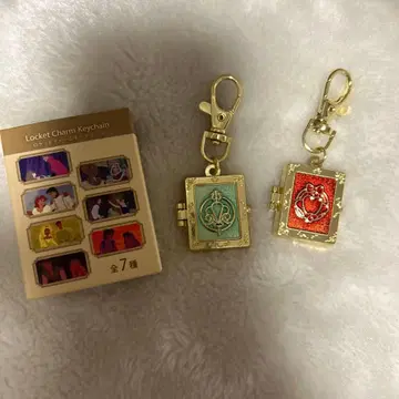 디즈니 스토어 로켓 참 키체인 아리엘 백설공주