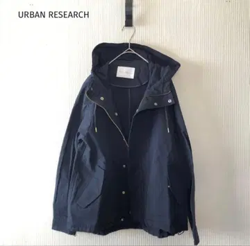 URBAN RESEARCH 네이비 마운틴 후드티
