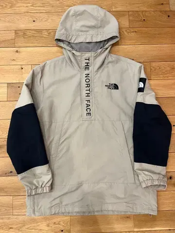 THE NORTH FACE 마운틴 후드티 베이지 블랙