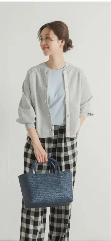 코튼 맨투맨 래글런 숏 가디건 어반 리서치 도어스