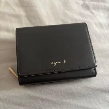 아네스베 3단 폴더형 지갑 브라운