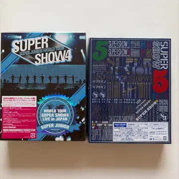SUPER JUNIOR 라이브 블루레이 낱개 판매 가능