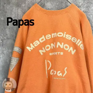 [레트로] Mademoiselle NONNON 파파스 맨투맨 트레이닝복