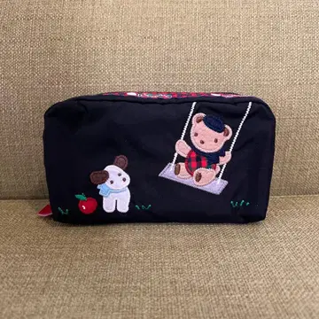 레스포 x familiar 자수 파우치 파미리아