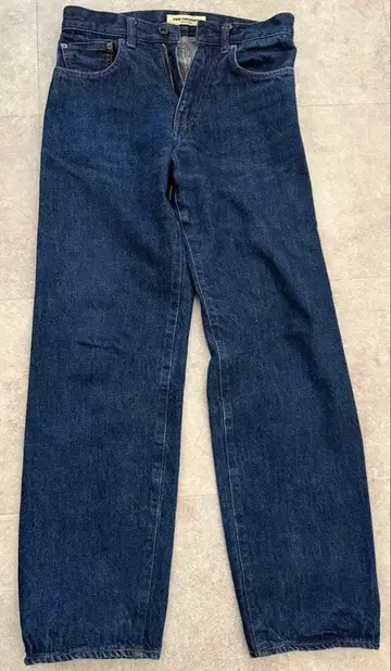 FOS FACTORY 다크 블루 스트레이트 데님