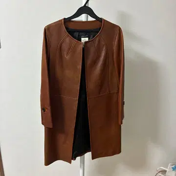 스터링 루어 stunning 천연 가죽 코트 38