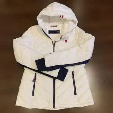 TOMMY HILFIGER 화이트 다운 자켓 M