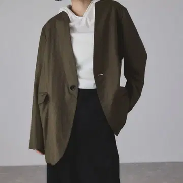 ADAM ET ROPE' LIMONTA 노카라 다운 자켓