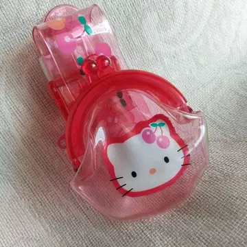 헬로키티 손목시계형 코인 케이스 가마구치 헤이세이 레트로