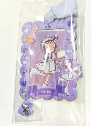 오쟈마녀 도레미 사진 키링 온푸짱 로로