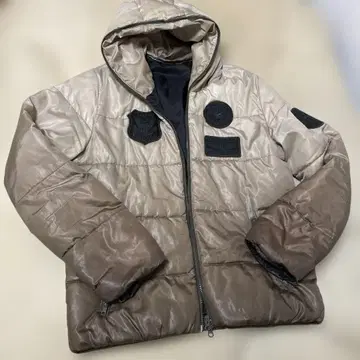 다운 자켓 291295=HOMME 브라운 (투톤) M 사이즈