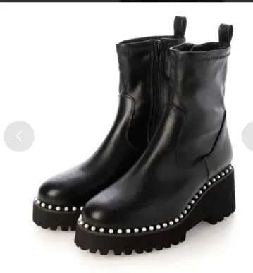 [ EVOL ] 6.5cm 통굽 밑창 소프트 스트레치 숏부츠