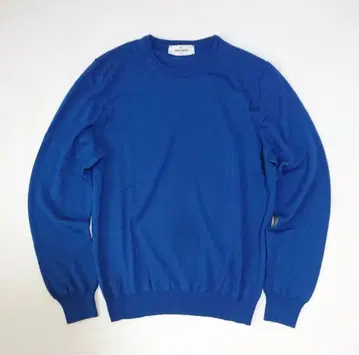 그랑사쏘 하이 게이지 니트 블루 48 크루넥