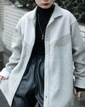 TANAKA 오버 사이즈 웨스턴 셔츠 자켓 타나카 S 일본제