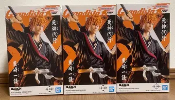 블리치 쿠로사키 이치고 그란디스타 피규어 3개 세트