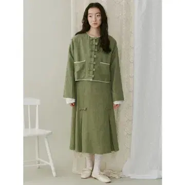 merry jenny 리본 자켓과 스커트 셋업