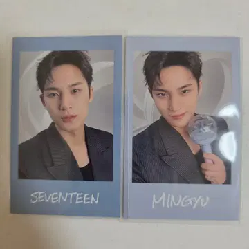 SEVENTEEN NEW_ 인스턴트 사진 민규 세트