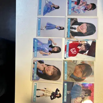 후지시마 카호 아이돌 사진 10장 세트