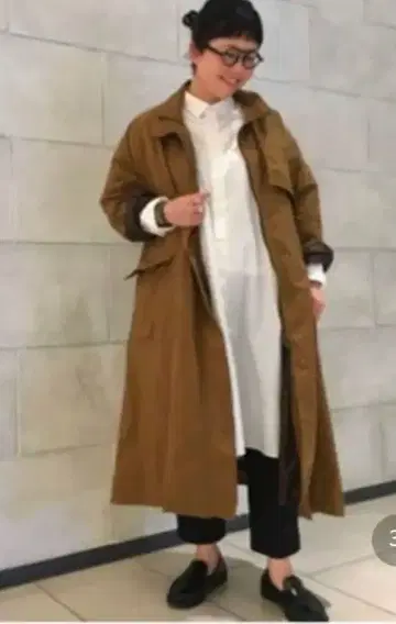 journal standard luxs 스탠드 카라 나일론 코트