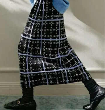 KUOSE 니트 스커트