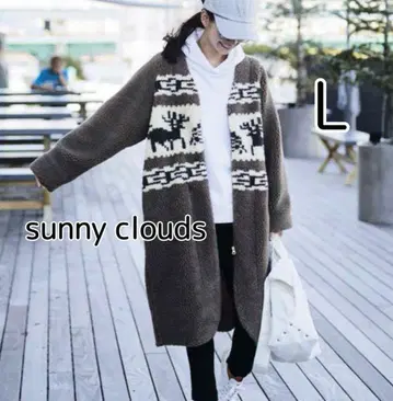 FELISSIMO 써니 클라우즈 카우친 보아 코트 따뜻한