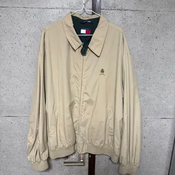 TOMMY HILFIGER 베이지 점퍼 XXL